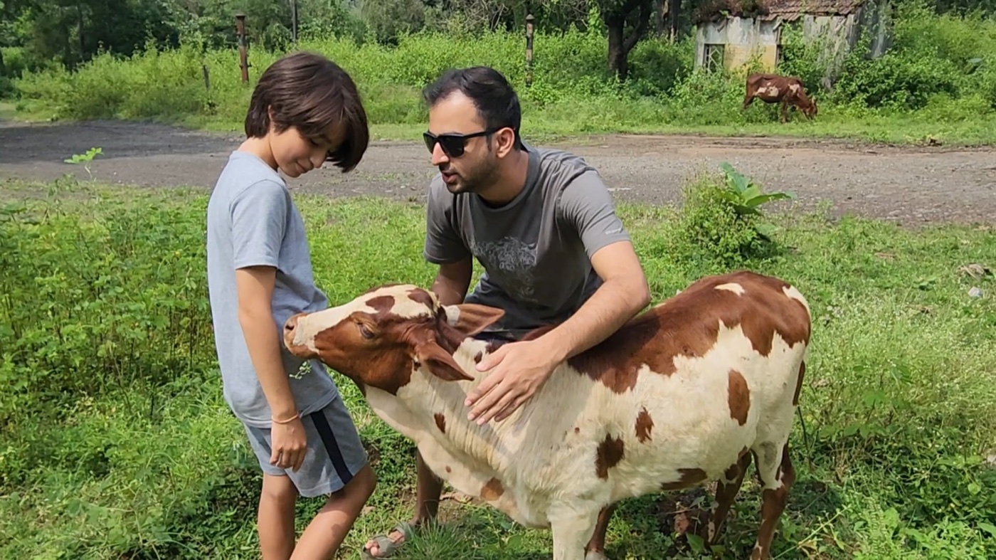 Animals on campus at Jungli